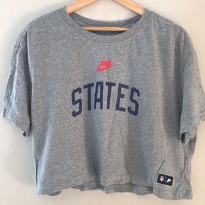 Nike “States” Cropped T shirt